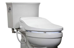 Alpha JX Bidet Toilet Seat Rear and Front Wash w/Remote & Led Light