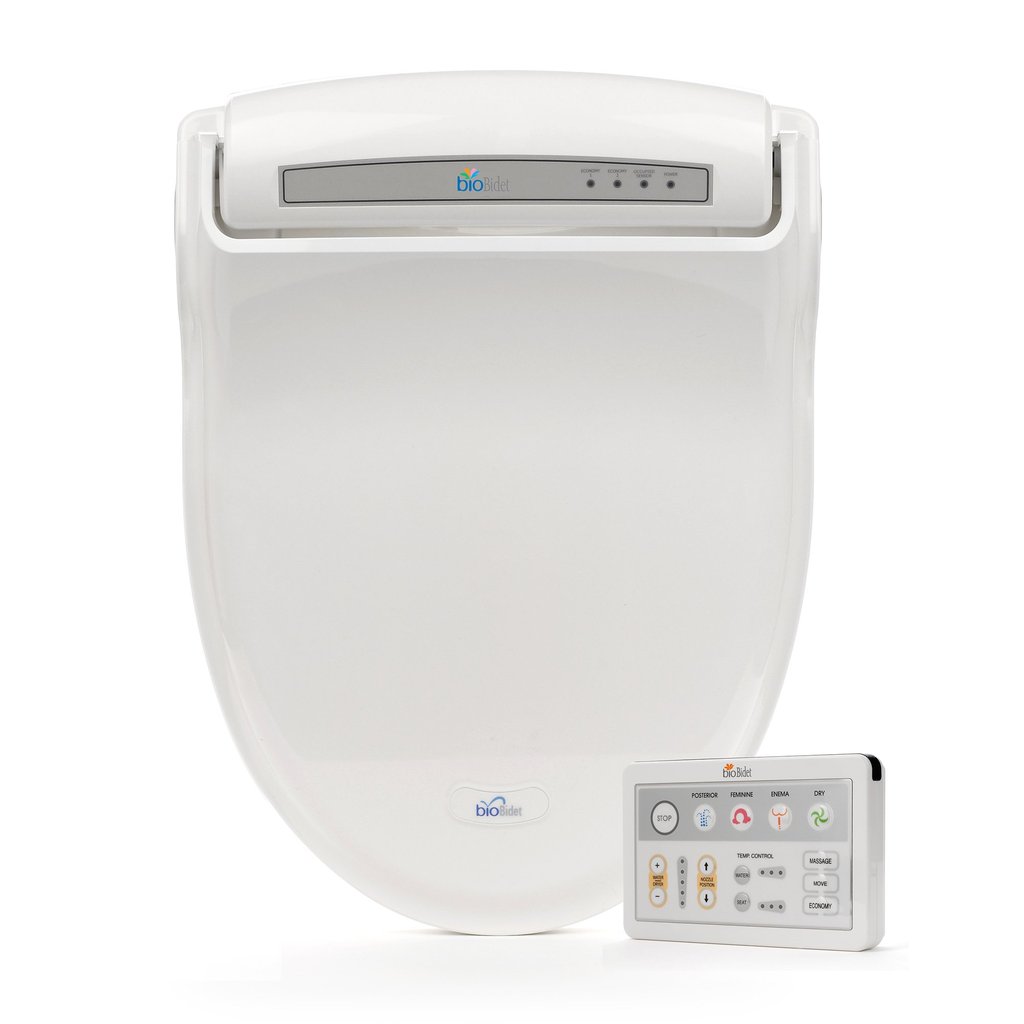 BioBidet BB-1000 Luxury Class Supreme Bidet Heated Toilet Seat Remote