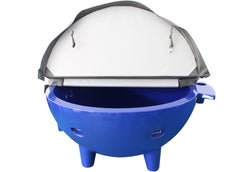 Alfi FireHotTub-Round Fire Burning Portable Outdoor Bath Tub