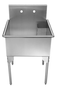 Whitehaus Pearlhaus Single Bowl Commerical Freestanding Utility Sink