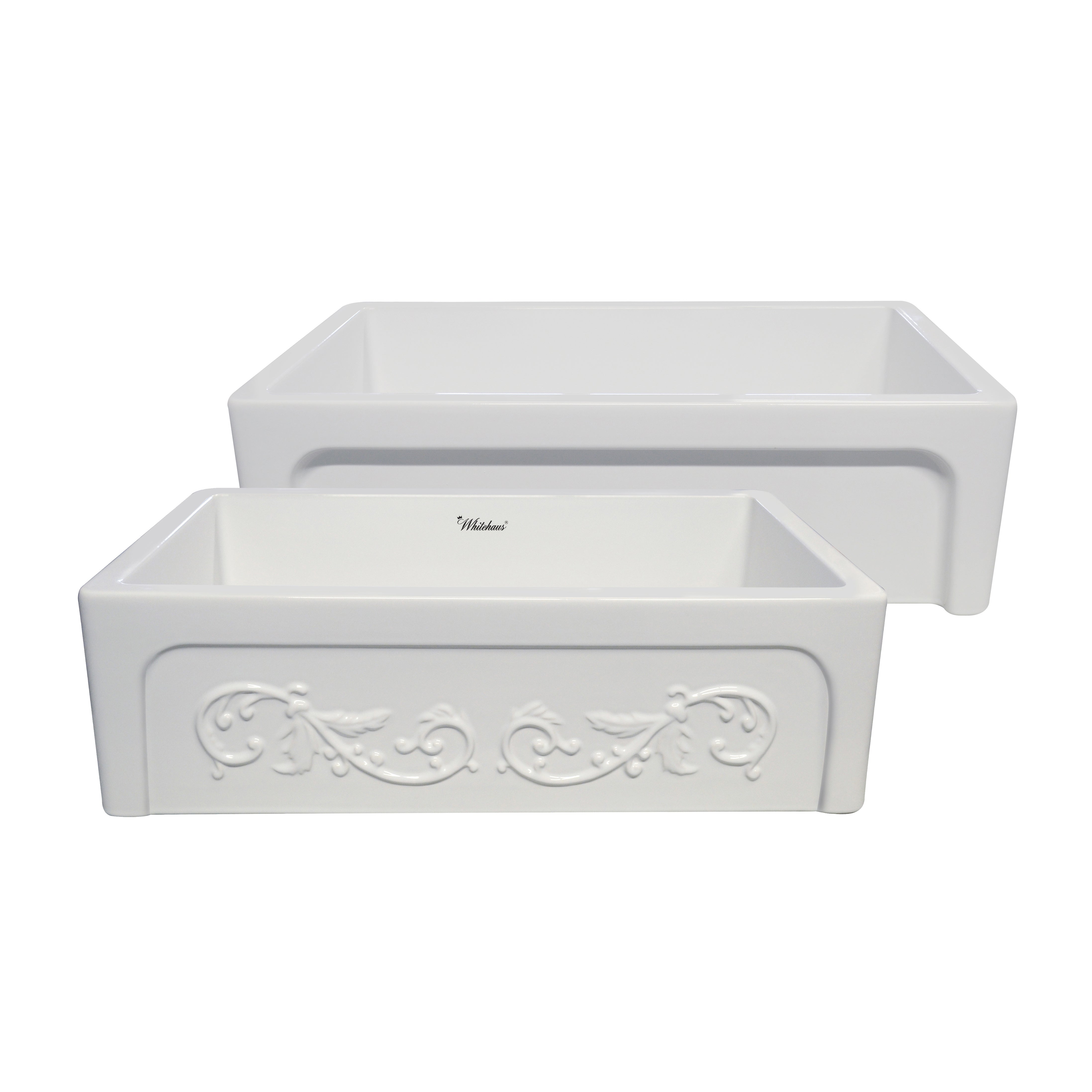 Whitehaus Glencove St. Ives 33" Front Apron Fireclay Sink
