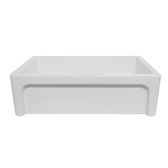 Whitehaus Glencove St. Ives 33" Front Apron Fireclay Sink