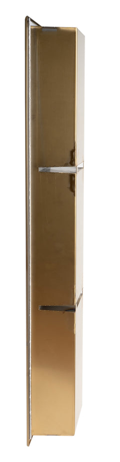 Alfi PVD Stainless Steel Vertical Triple Shelf Shower Niche