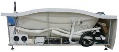 Eago AM189ETL-R 6 ft Right Drain Acrylic Whirlpool Bathtub w/ Fixtures